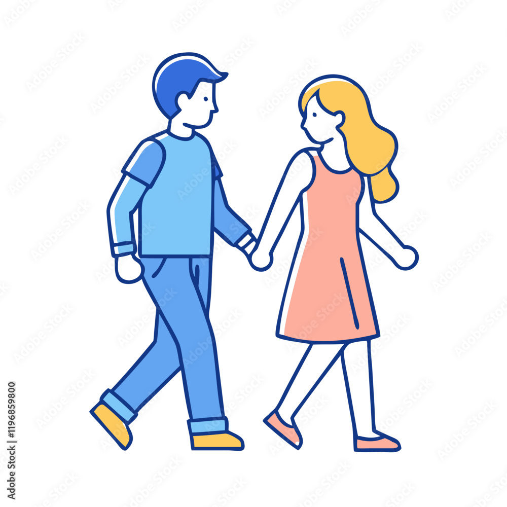walking couple vector icon, walking couple vector illustration-simple illustration of walking couple, perfect for walking couple logos and icons and themed design walking couple vector icon, walking couple vector illustration-simple illustration of walking couple, perfect for walking couple logos and icons and themed design