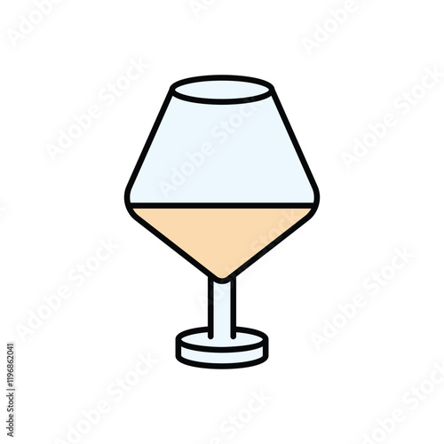 Wine Glass vector icon