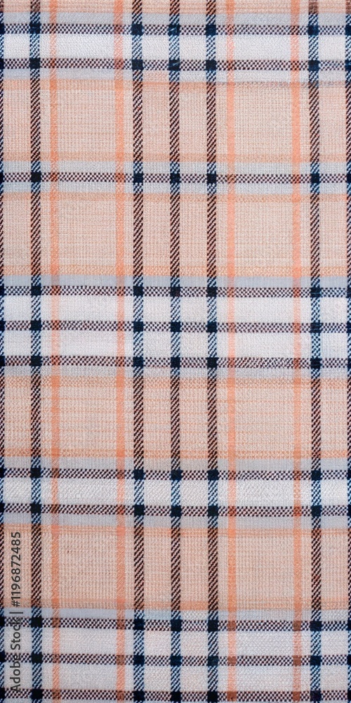 Seamless Pastel Plaid Pattern fabric with Soft Pink, Light Blue, and Cream Tones in a Symmetrical Design Seamless Pastel Plaid Pattern fabric with Soft Pink, Light Blue, and Cream Tones in a Symmetrical Design