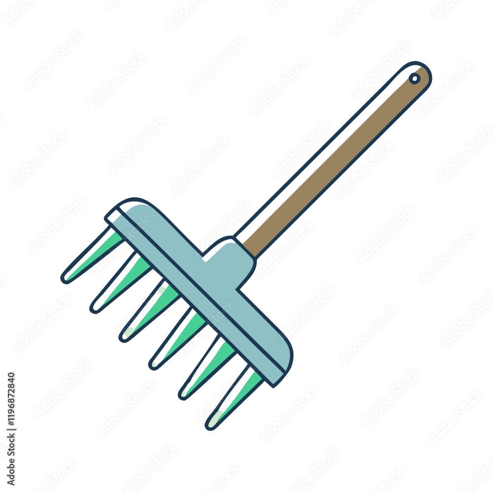 rake vector icon, rake vector illustration -simple illustration of rake, perfect for rake logos and icons and themed design rake vector icon, rake vector illustration -simple illustration of rake, perfect for rake logos and icons and themed design