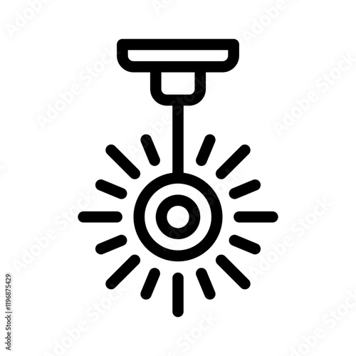 laser light line icon