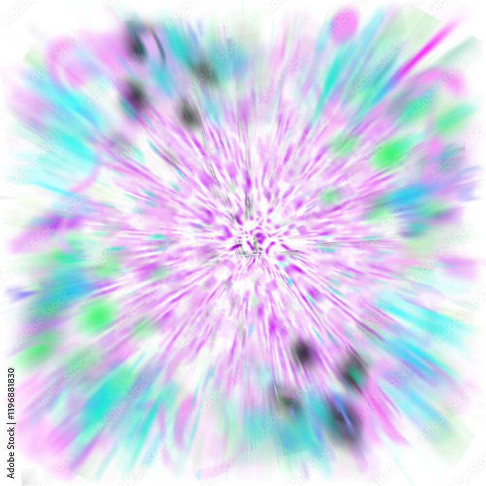 An abstract transparent iridescent color blur design element. An abstract transparent iridescent color blur design element.