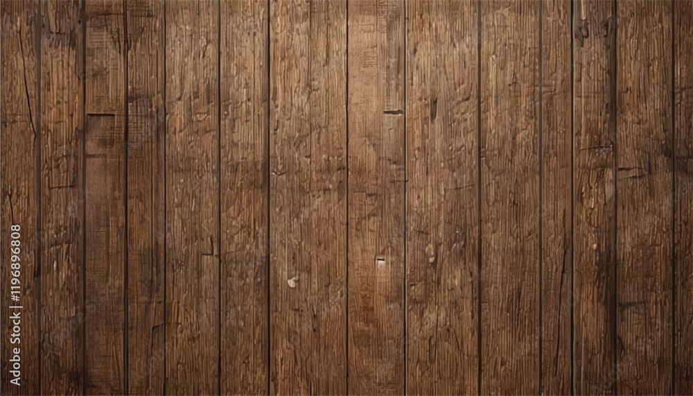 Naklejka premium Brown wooden background. Wooden planks. Wood texture. Natural wooden wall background or texture.
