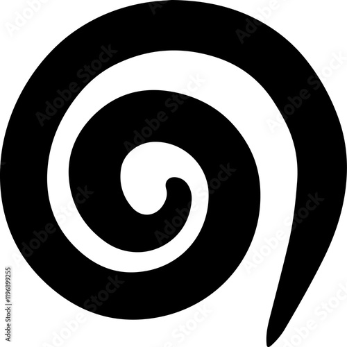 Hand Drawn Spiral