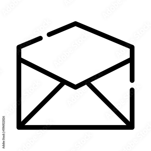 envelope line icon
