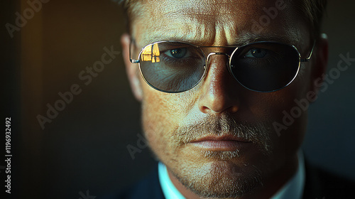 Sporting sunglasses day or night, a no-nonsense detective must uncover how a stolen diamond vanished from a bulletproof case without a single shot fired,