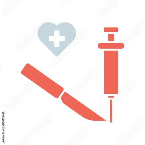 Icon a SURGERY, isolated against a clean background.