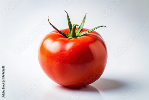 Wallpaper Mural Ripe tomato, vibrant red, juicy perfection. Minimalist still life. Torontodigital.ca
