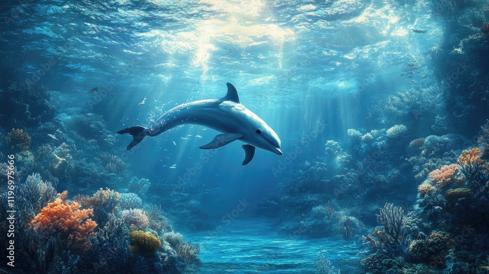 Obraz premium High Quality Dolphin Ocean