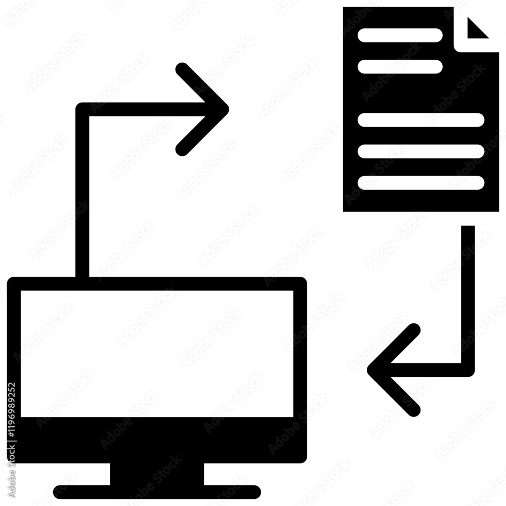 Data Transfer Ftp Icon