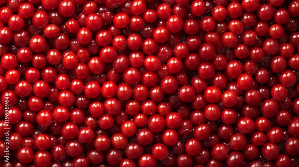 Fresh cherry tomatoes in a closeup view Fresh cherry tomatoes in a closeup view
