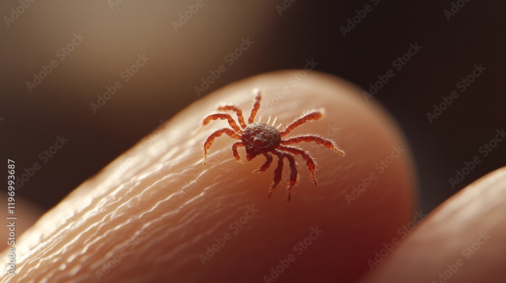 A small spider rests on the surface of a fingertip, showcasing intricate details of its body and legs. Soft light highlights the textures of both the arachnid and skin, creating a striking contrast A small spider rests on the surface of a fingertip, showcasing intricate details of its body and legs. Soft light highlights the textures of both the arachnid and skin, creating a striking contrast