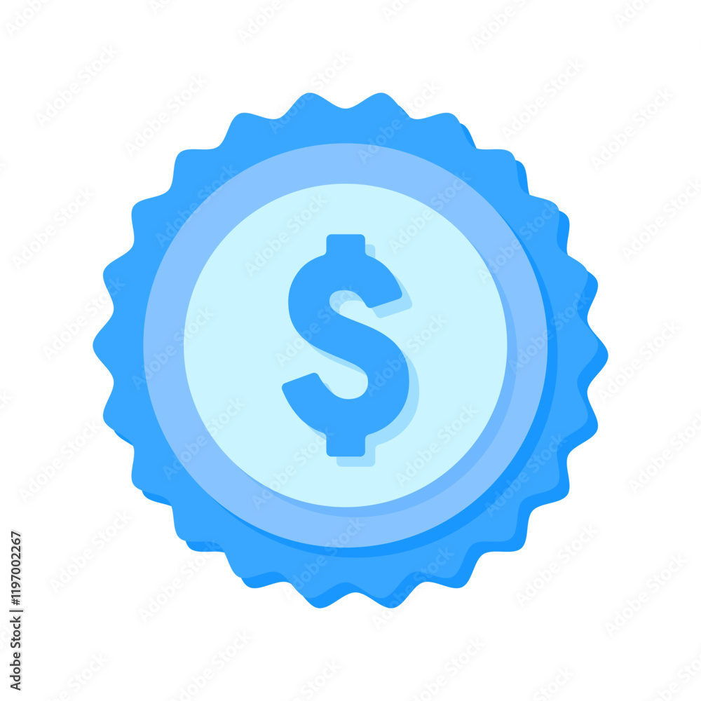 A clean and modern blue badge vector icon showcasing a mathematical symbol, ideal for education, math resources, or creative visual projects A clean and modern blue badge vector icon showcasing a mathematical symbol, ideal for education, math resources, or creative visual projects