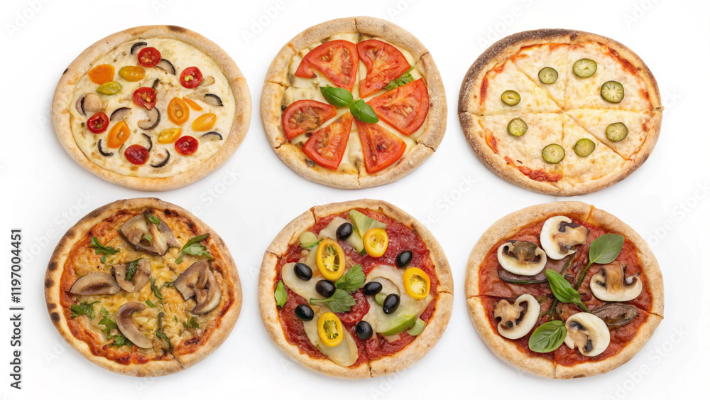 set of pizza so many flavor set of pizza so many flavor
