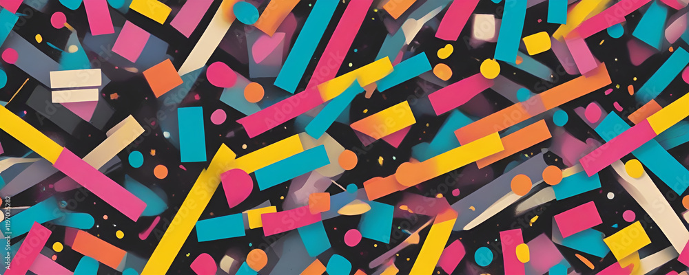 illustrazione sfondo con elementi astratti e motivi geometrici a tema surreale illustrazione sfondo con elementi astratti e motivi geometrici a tema surreale