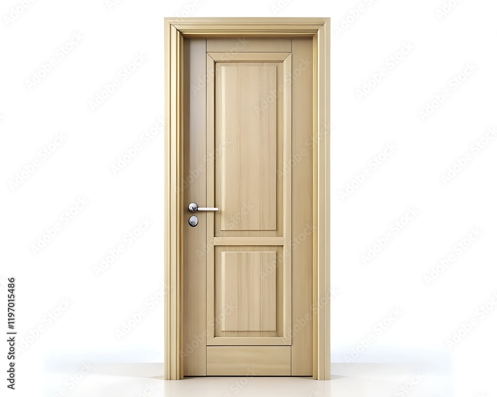 door isolated on a white background door isolated on a white background