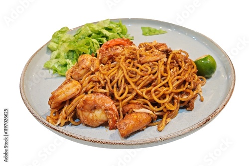 thai noodle with chicken