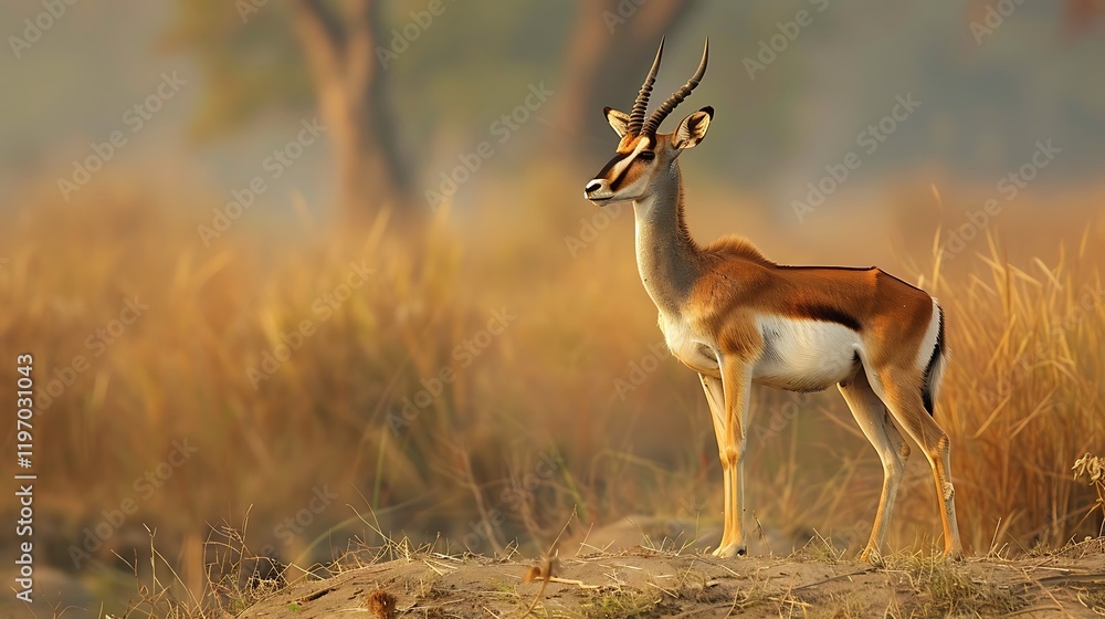beautiful blackbuck antelope beautiful blackbuck antelope