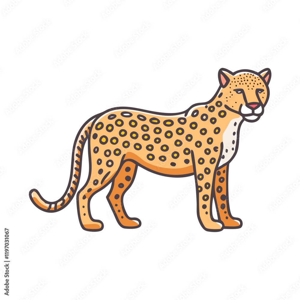 leopard vector icon, leopard vector illustration -simple illustration of leopard, perfect for leopard logos and icons and themed design leopard vector icon, leopard vector illustration -simple illustration of leopard, perfect for leopard logos and icons and themed design