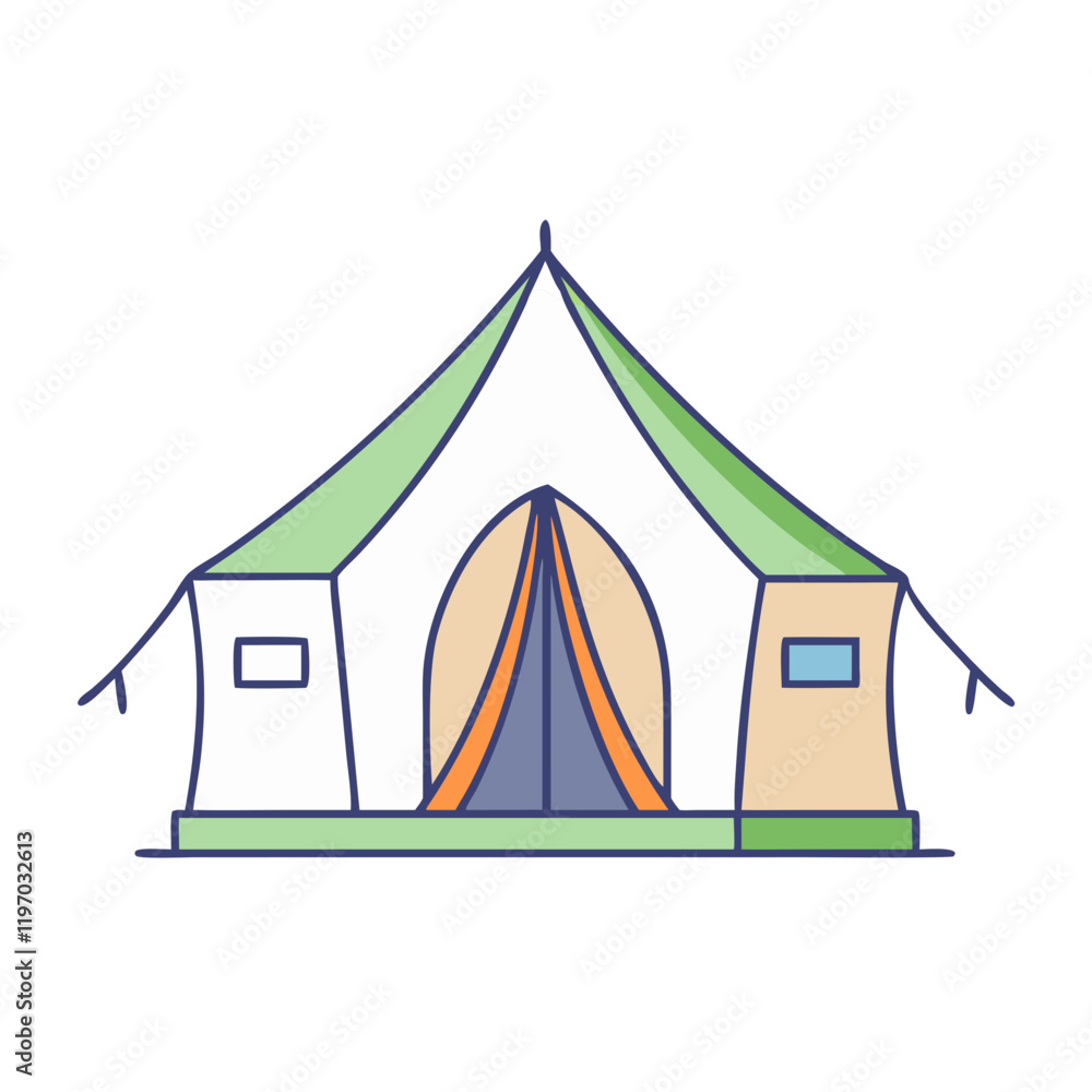 safari tent vector icon, safari tent vector illustration -simple illustration of safari tent, perfect for safari tent logos and icons and themed design safari tent vector icon, safari tent vector illustration -simple illustration of safari tent, perfect for safari tent logos and icons and themed design