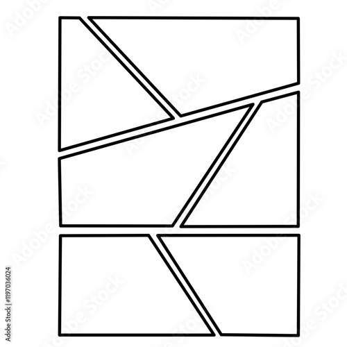 templates for manga comic panels. Comic or Manga background frames and panels