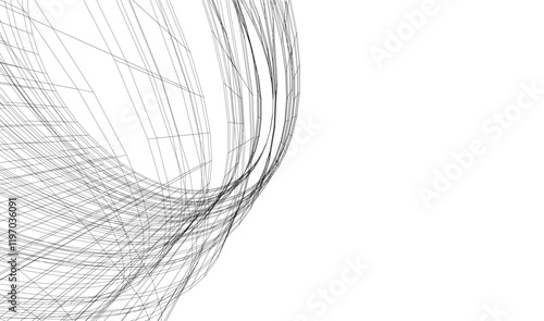 Architectural background 3d buildings