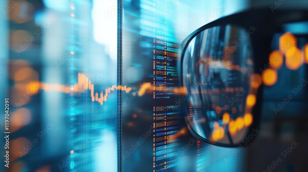 Exploring financial models with vr glasses in a bright room technology visualization perspective Exploring financial models with vr glasses in a bright room technology visualization perspective