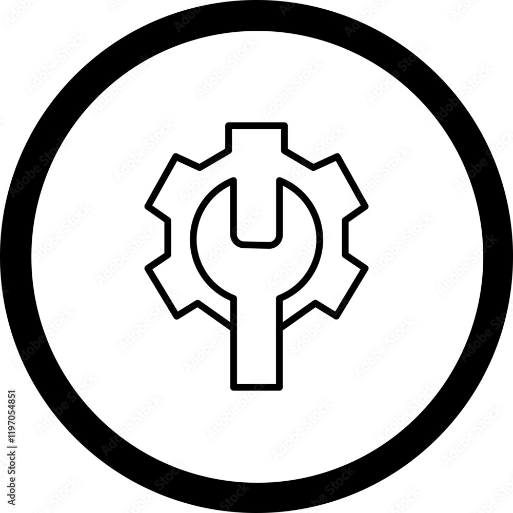 Maintenance Vector Icon Design Maintenance Vector Icon Design