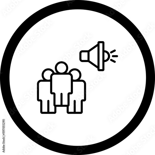 Protest Vector Icon Design