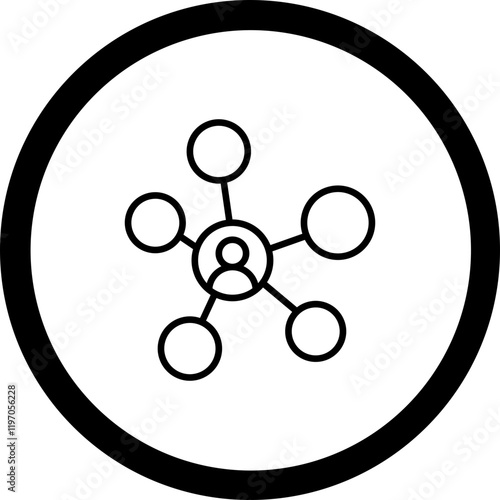Networking Vector Icon Design