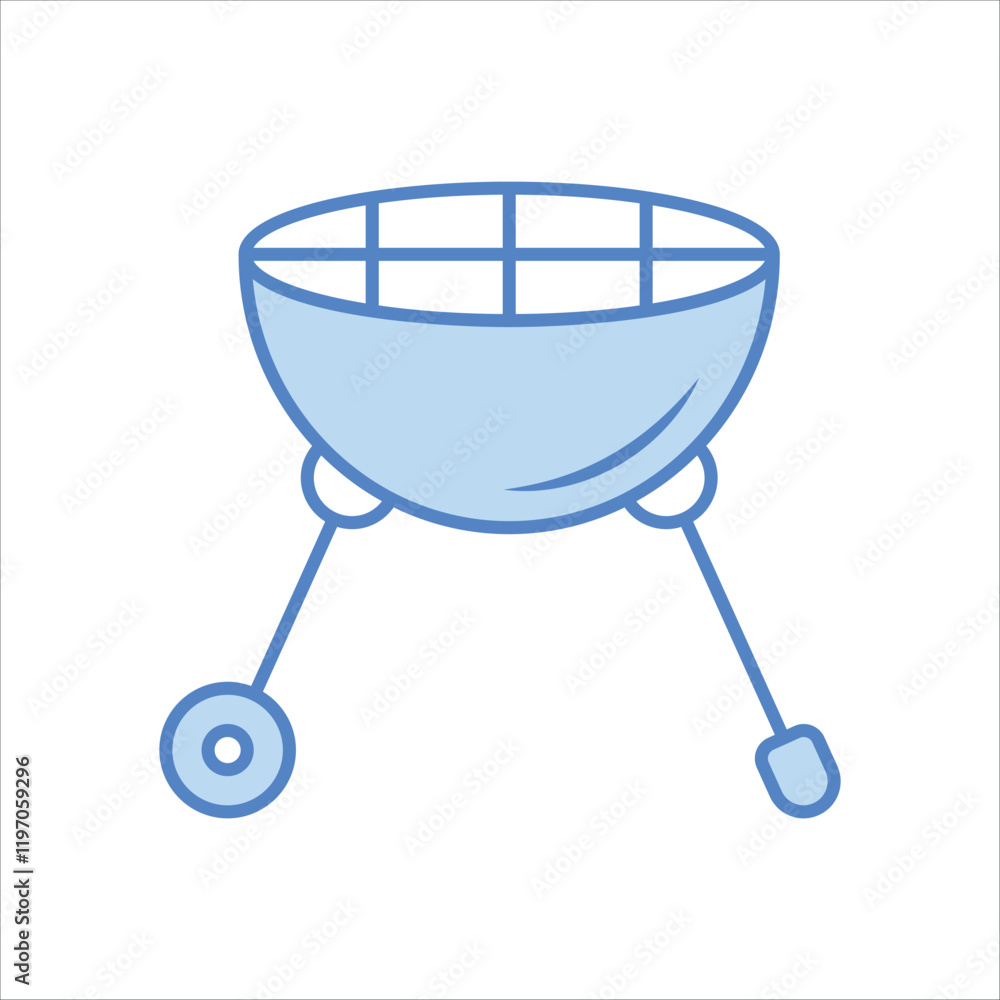 Barbeque vector icon Barbeque vector icon