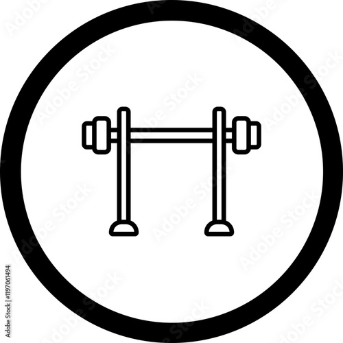 Deadlifts Vector Icon Design