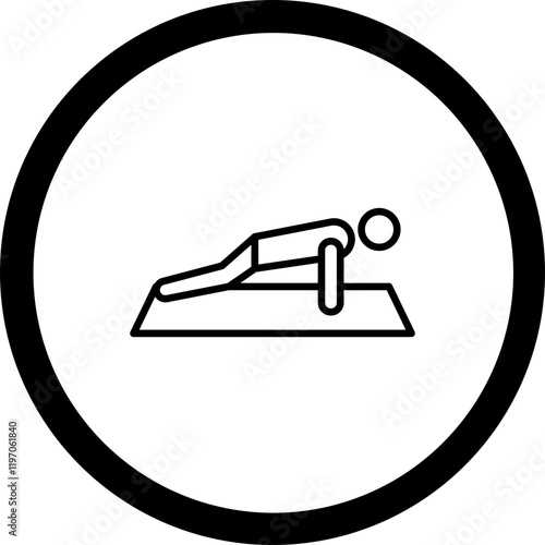 Bodyweight Vector Icon Design