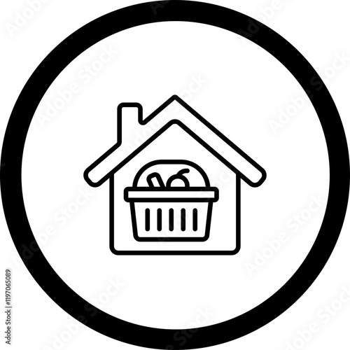 Picnic Vector Icon Design