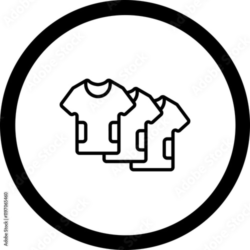 Garment Vector Icon Design