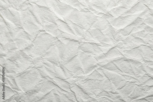white crumpled paper