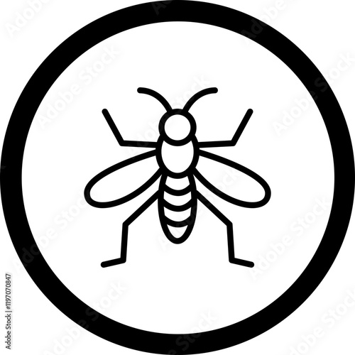 Gnat Vector Icon Design