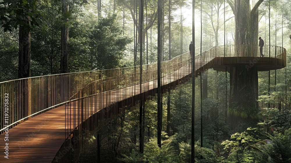 Fototapeta premium Forest Canopy Walk