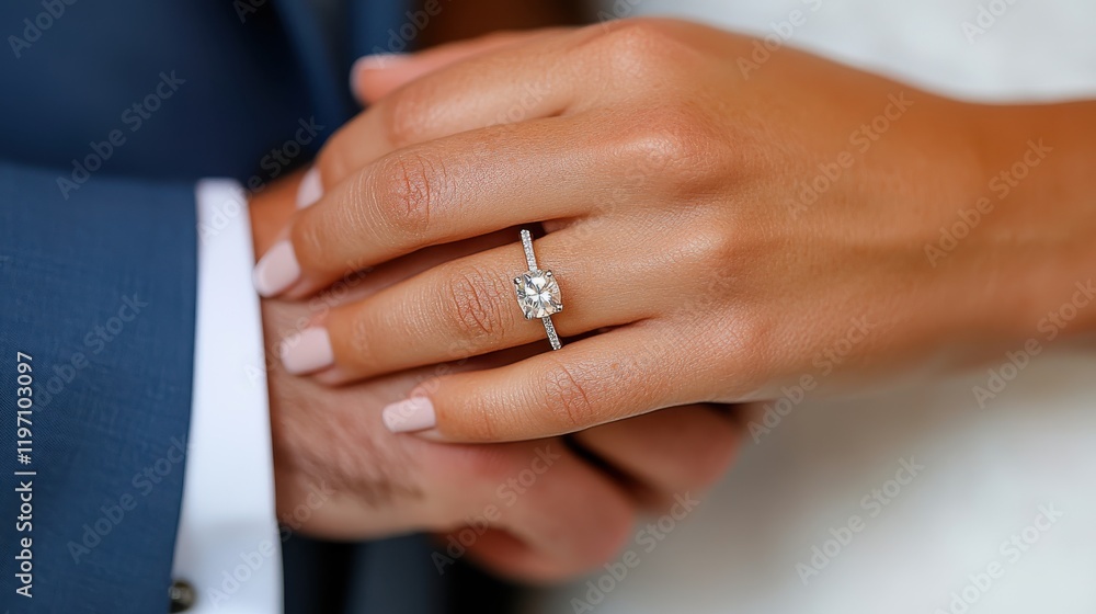 Joyful couple shares a romantic moment during their special occasion Joyful couple shares a romantic moment during their special occasion