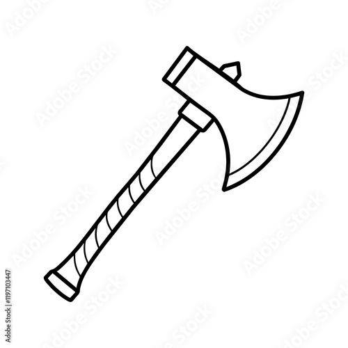 axe icon vector