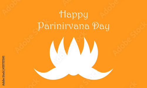 Parinirvana Day, Nirvana Day. lotus