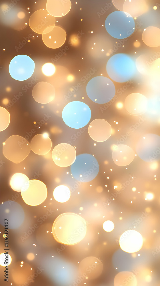 Golden Lights Abstract Background Golden Lights Abstract Background