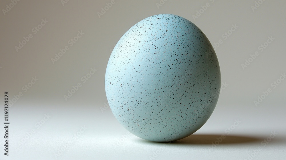 A Speckled Blue Egg: A Still Life Study A Speckled Blue Egg: A Still Life Study