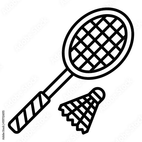 Badminton Icon