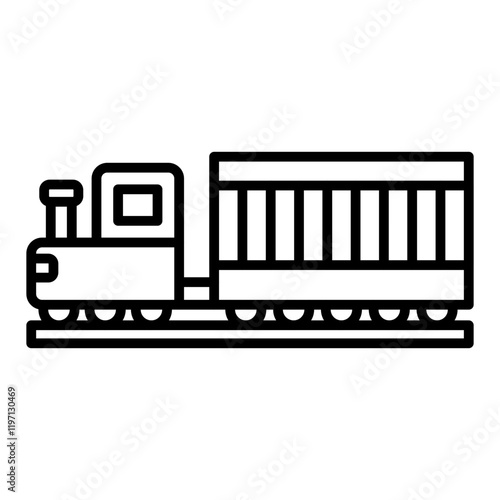 Cargo train Icon