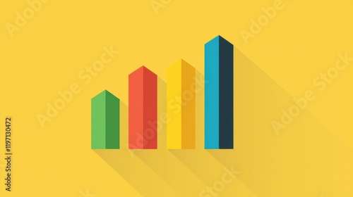 Bar Chart Representing Fiscal Stimulus Success In A Corporate Setting photo