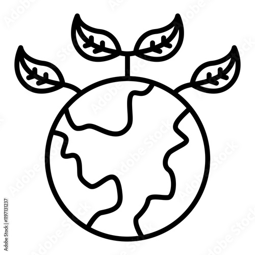 Save the planet Icon