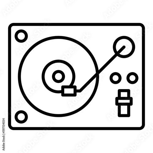 Vinyl player Icon