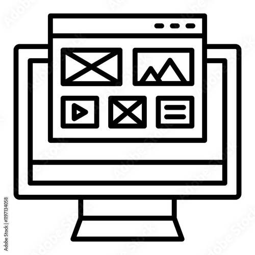 Website creator Icon