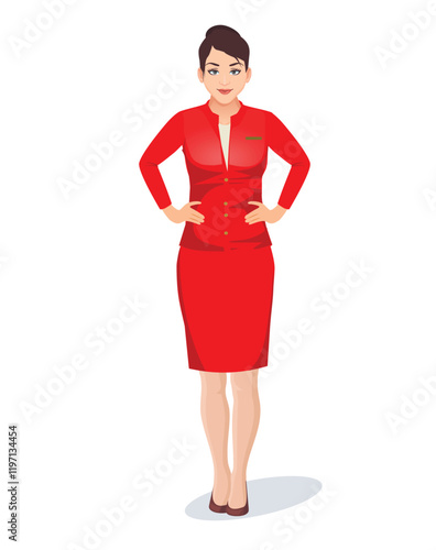 model woman art design vector element icon	
